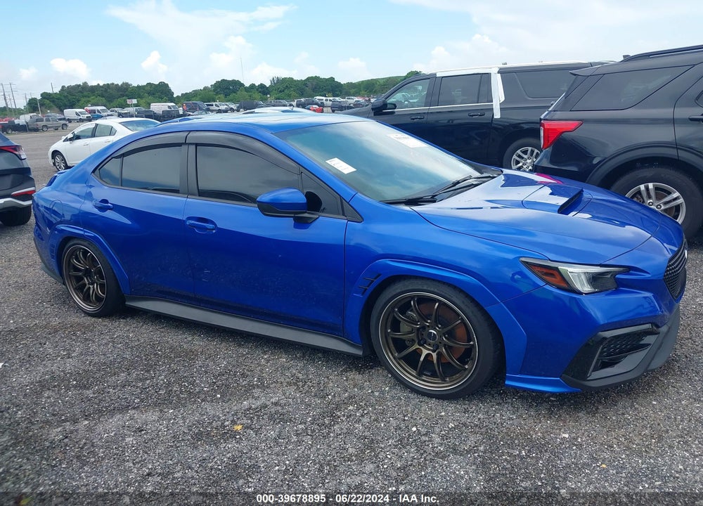 2022 SUBARU WRX PREMIUM VIN: JF1VBAF63N9016459