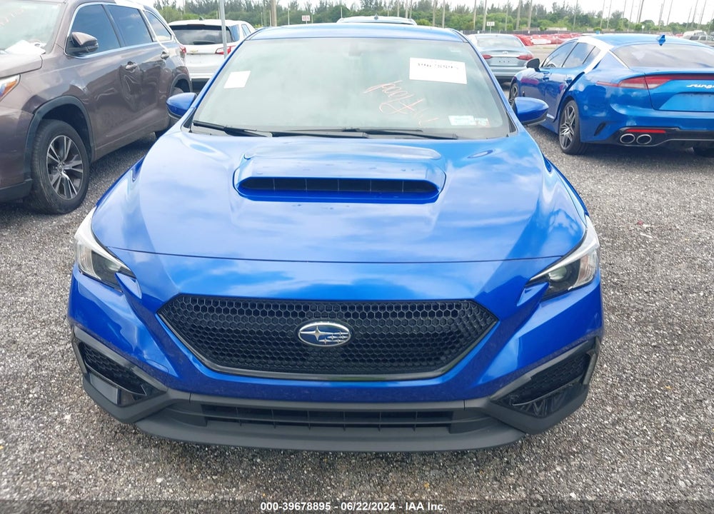 2022 SUBARU WRX PREMIUM VIN: JF1VBAF63N9016459