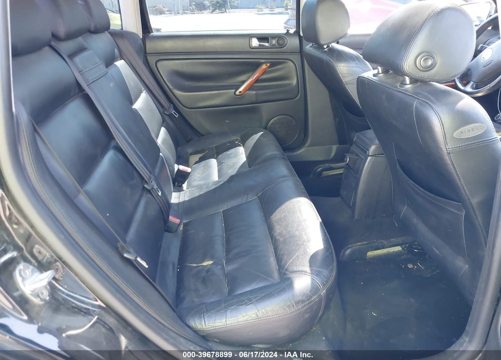2001 VOLKSWAGEN PASSAT GLS V6 VIN: WVWPH63B71P088416