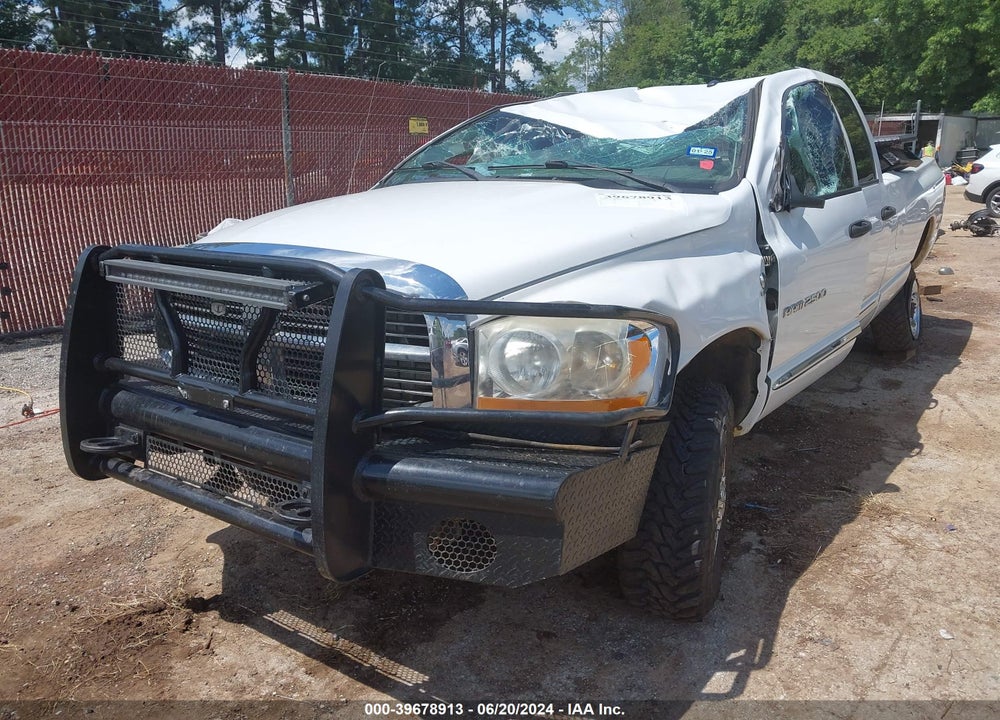 2006 DODGE RAM 2500 LARAMIE VIN: 1D7KS28C06J228845