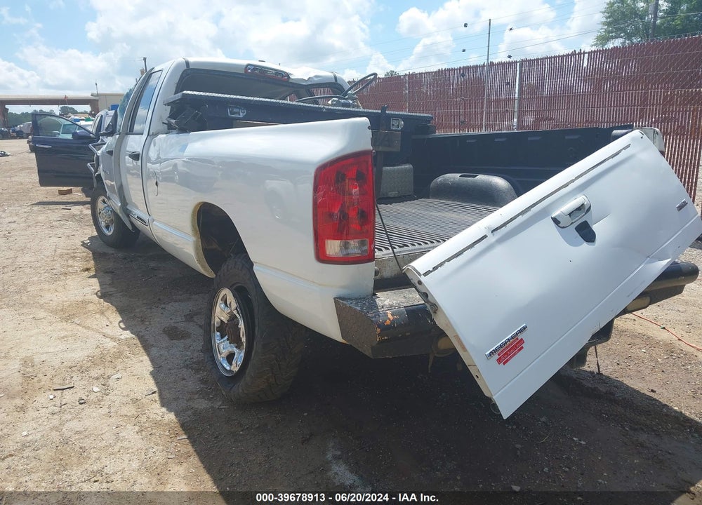 2006 DODGE RAM 2500 LARAMIE VIN: 1D7KS28C06J228845