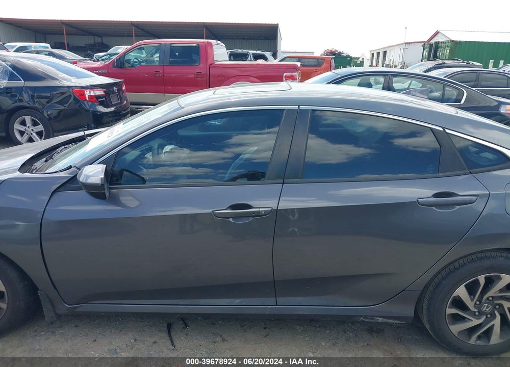 2018 HONDA CIVIC EX VIN: 2HGFC2F72JH541258