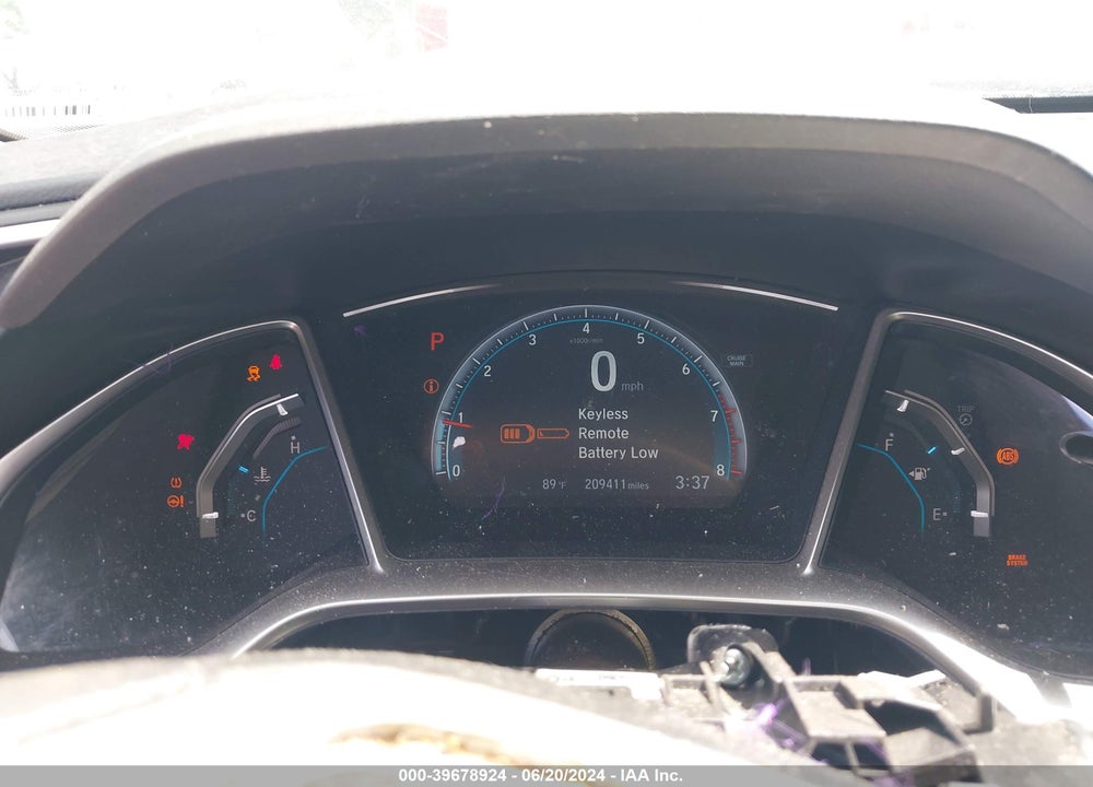 2018 HONDA CIVIC EX VIN: 2HGFC2F72JH541258