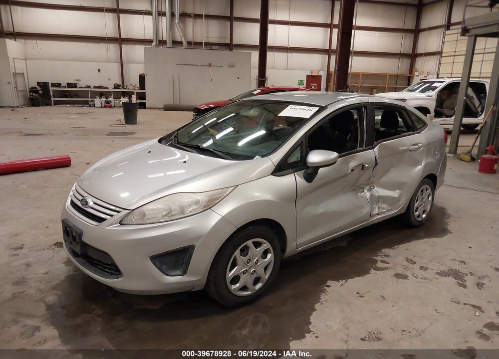 2012 FORD FIESTA S VIN: 3FADP4AJ8CM115397