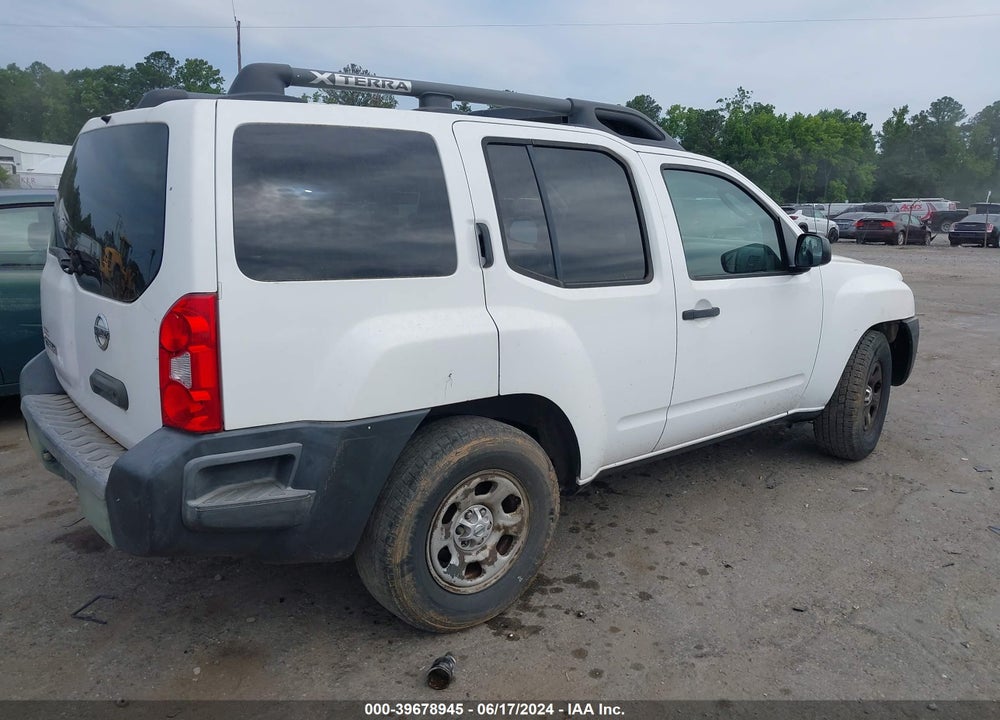2007 NISSAN XTERRA X VIN: 5N1AN08U57C546844