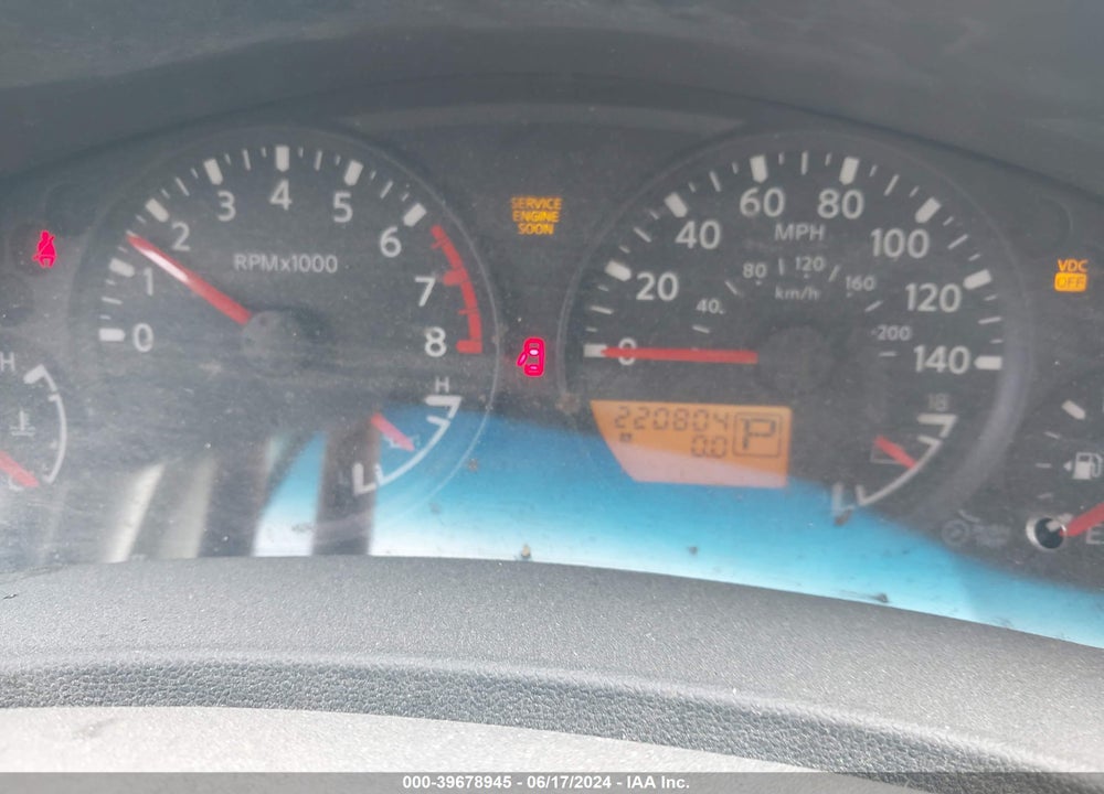 2007 NISSAN XTERRA X VIN: 5N1AN08U57C546844