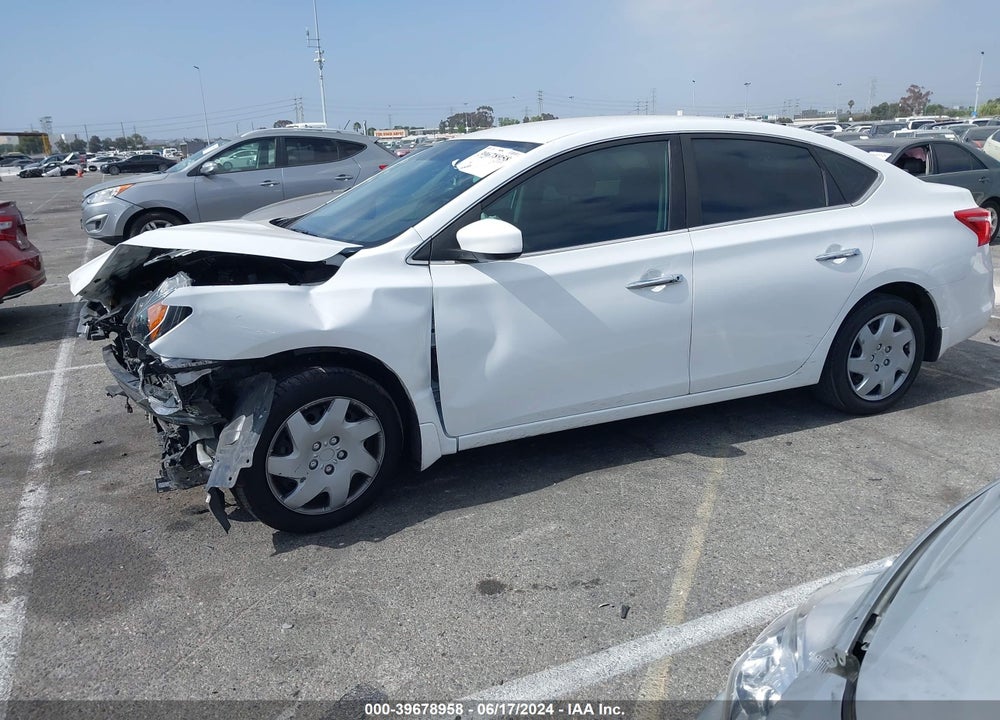 2018 NISSAN SENTRA S VIN: 3N1AB7AP8JY348772