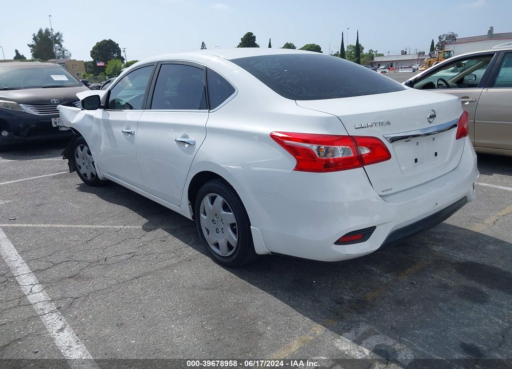 2018 NISSAN SENTRA S VIN: 3N1AB7AP8JY348772