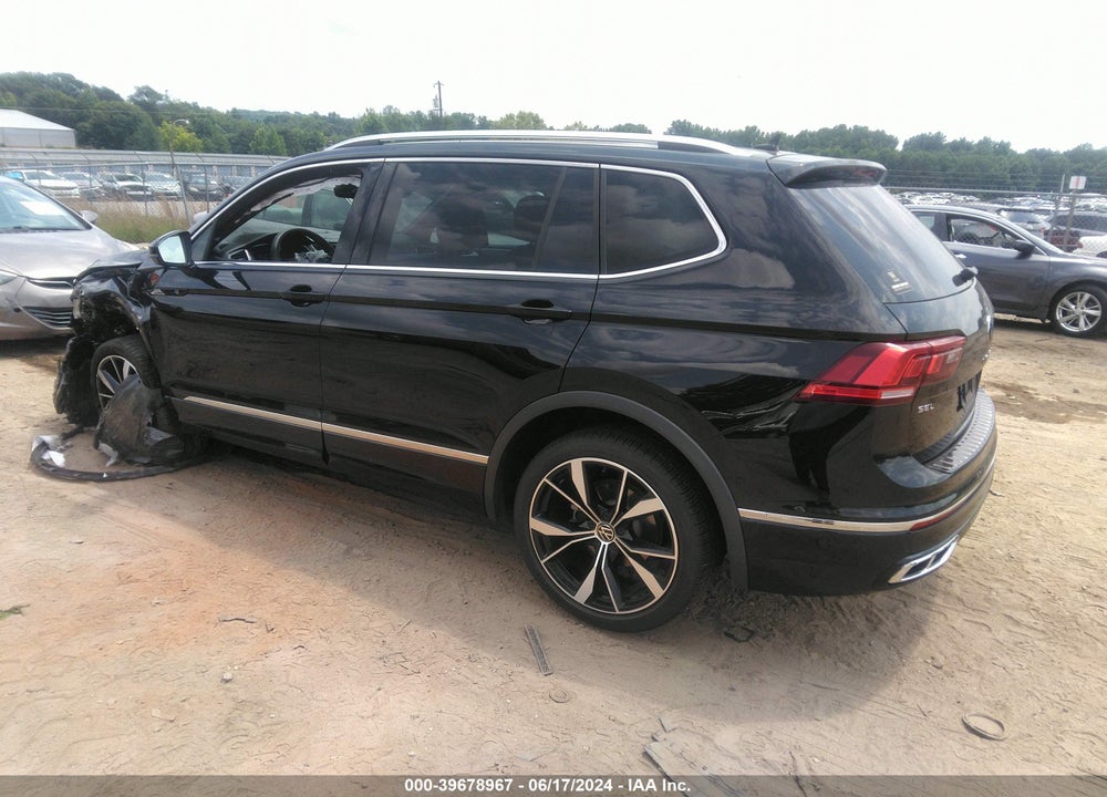 2022 VOLKSWAGEN TIGUAN 2.0T SEL R-LINE VIN: 3VV4B7AX5NM006351