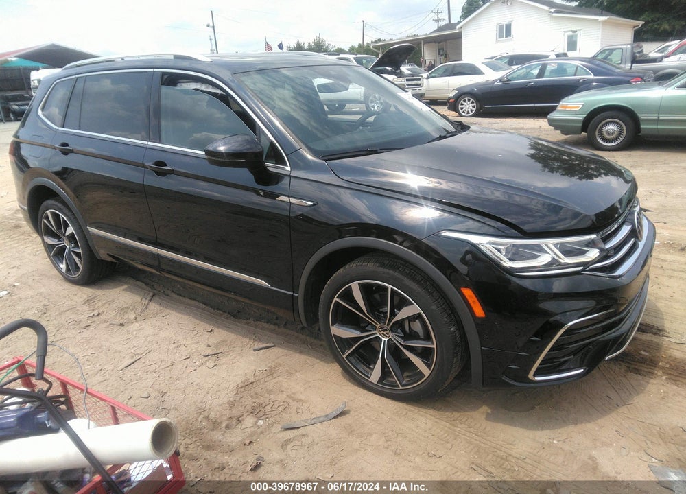 2022 VOLKSWAGEN TIGUAN 2.0T SEL R-LINE VIN: 3VV4B7AX5NM006351