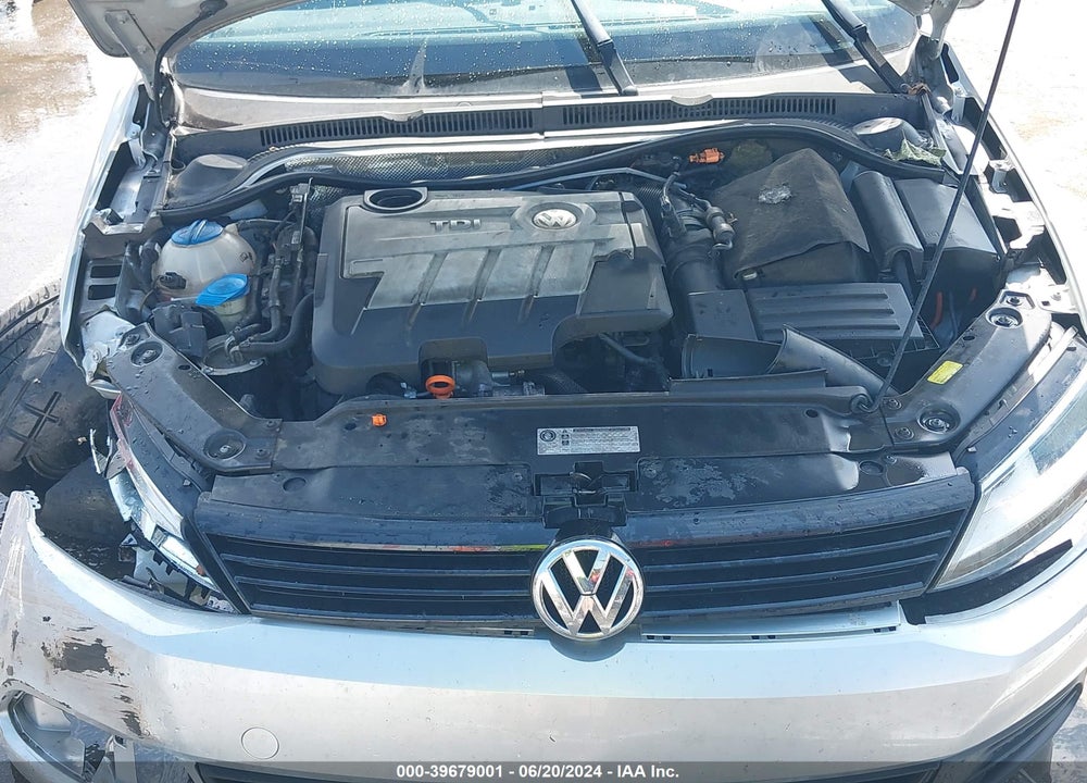 2012 VOLKSWAGEN JETTA 2.0L TDI VIN: 3VWLL7AJ7CM006557