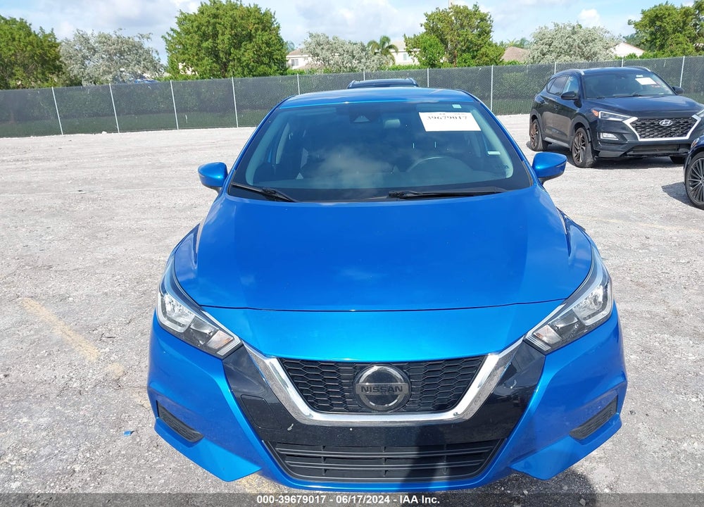 2020 NISSAN VERSA SV XTRONIC CVT VIN: 3N1CN8EV3LL810167