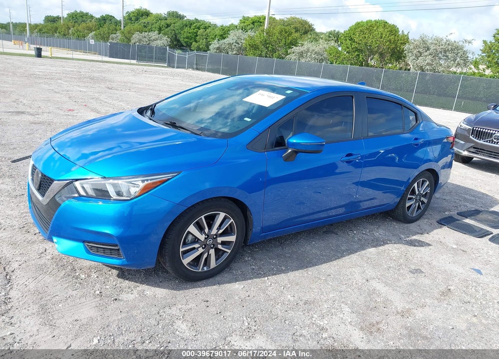 2020 NISSAN VERSA SV XTRONIC CVT VIN: 3N1CN8EV3LL810167