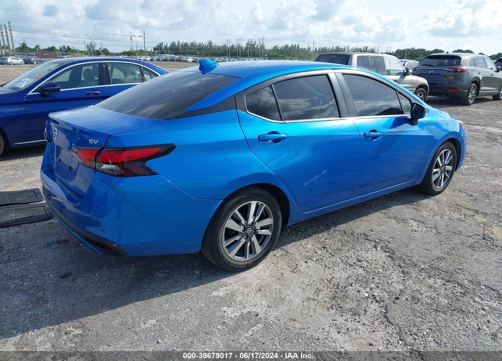 2020 NISSAN VERSA SV XTRONIC CVT VIN: 3N1CN8EV3LL810167