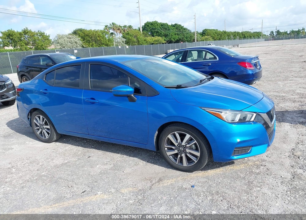 2020 NISSAN VERSA SV XTRONIC CVT VIN: 3N1CN8EV3LL810167