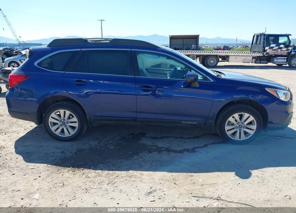 2017 SUBARU OUTBACK 2.5I PREMIUM VIN: 4S4BSACC9H3287164
