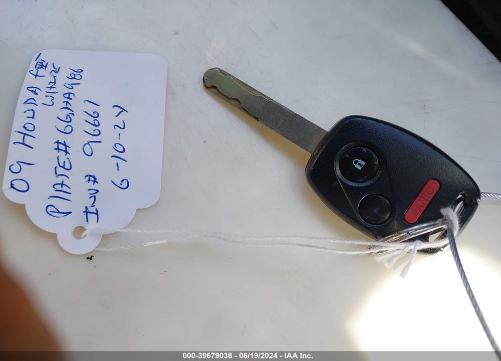 2009 HONDA FIT SPORT VIN: JHMGE88499S017062