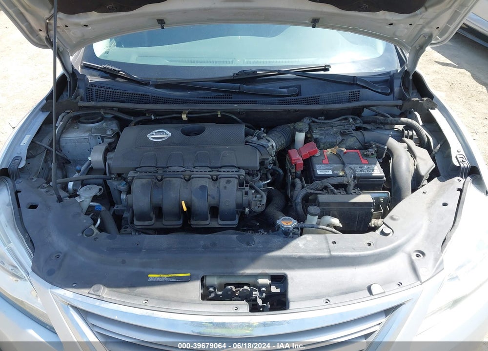 2013 NISSAN SENTRA SV VIN: 3N1AB7AP9DL636396