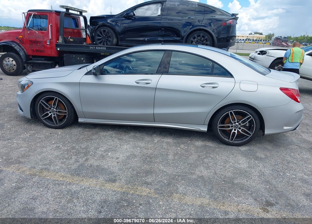 2018 MERCEDES-BENZ CLA 250 VIN: WDDSJ4EB9JN560455