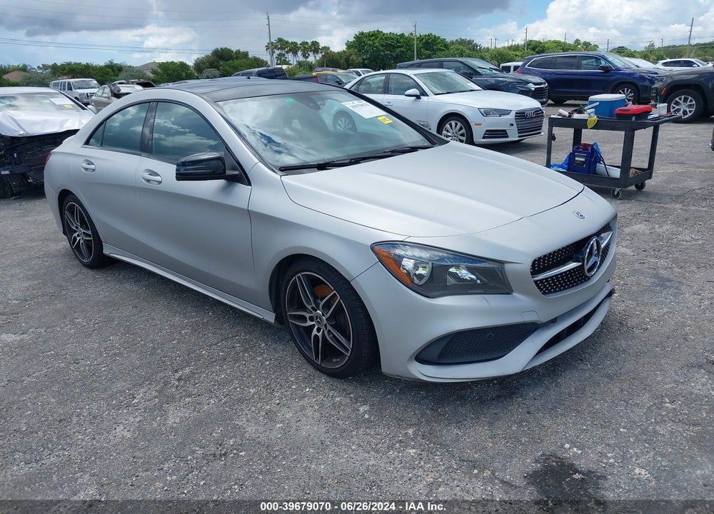 2018 MERCEDES-BENZ CLA 250 VIN: WDDSJ4EB9JN560455