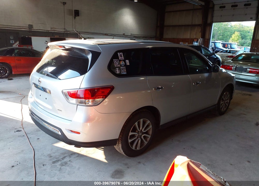 2014 NISSAN PATHFINDER S VIN: 5N1AR2MM9EC626067