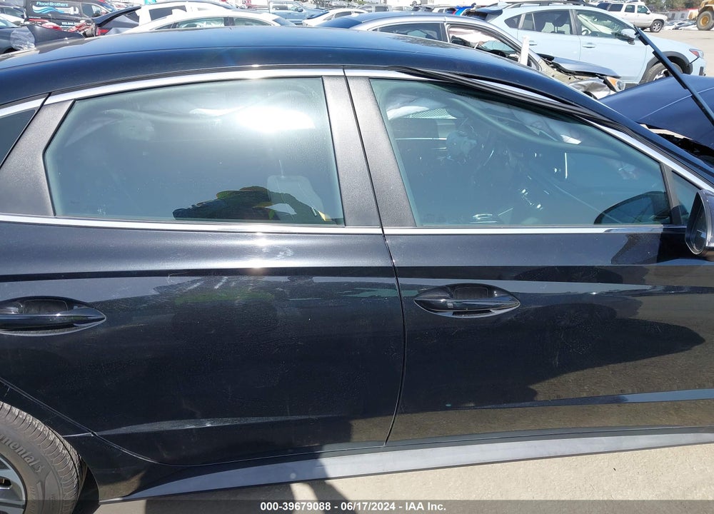 2021 HYUNDAI SONATA BLUE VIN: KMHL24JJ9MA027473