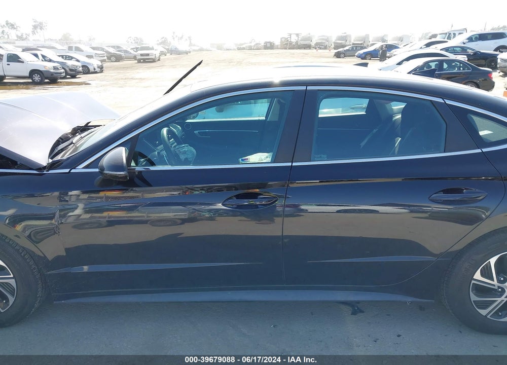 2021 HYUNDAI SONATA BLUE VIN: KMHL24JJ9MA027473