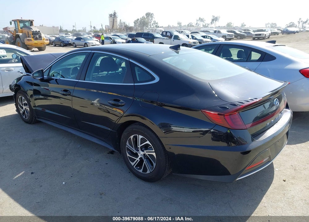 2021 HYUNDAI SONATA BLUE VIN: KMHL24JJ9MA027473