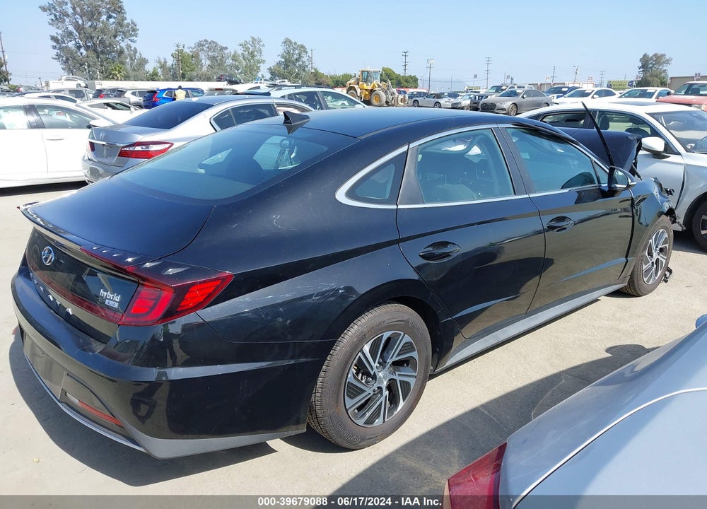 2021 HYUNDAI SONATA BLUE VIN: KMHL24JJ9MA027473
