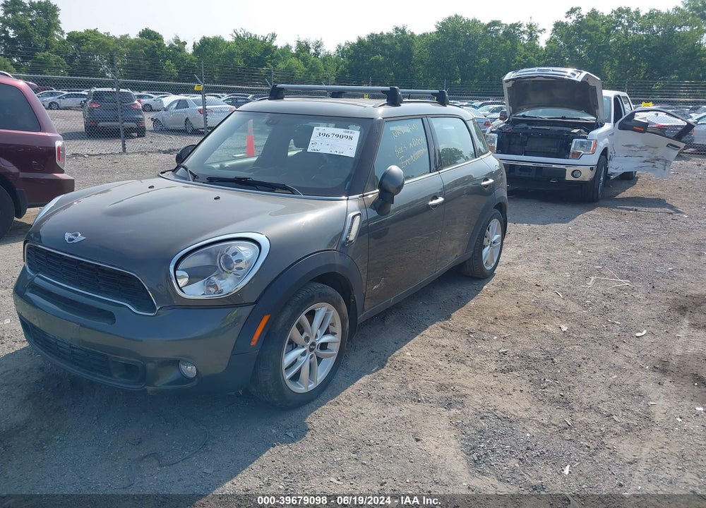 2012 MINI COOPER S COUNTRYMAN VIN: WMWZC5C54CWL61166