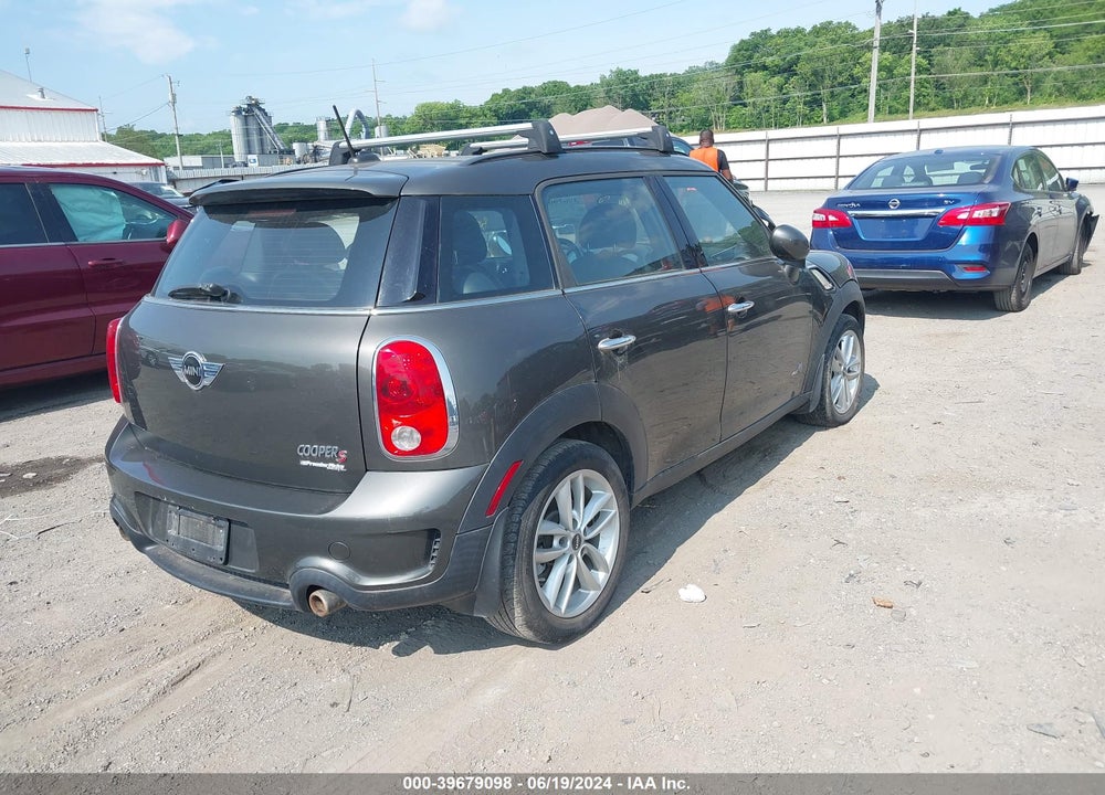 2012 MINI COOPER S COUNTRYMAN VIN: WMWZC5C54CWL61166