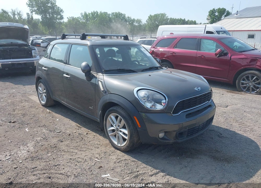 2012 MINI COOPER S COUNTRYMAN VIN: WMWZC5C54CWL61166