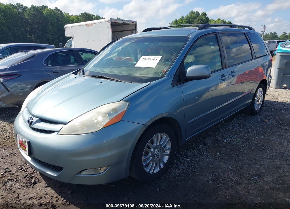 2008 TOYOTA SIENNA XLE VIN: 5TDZK22C78S202198