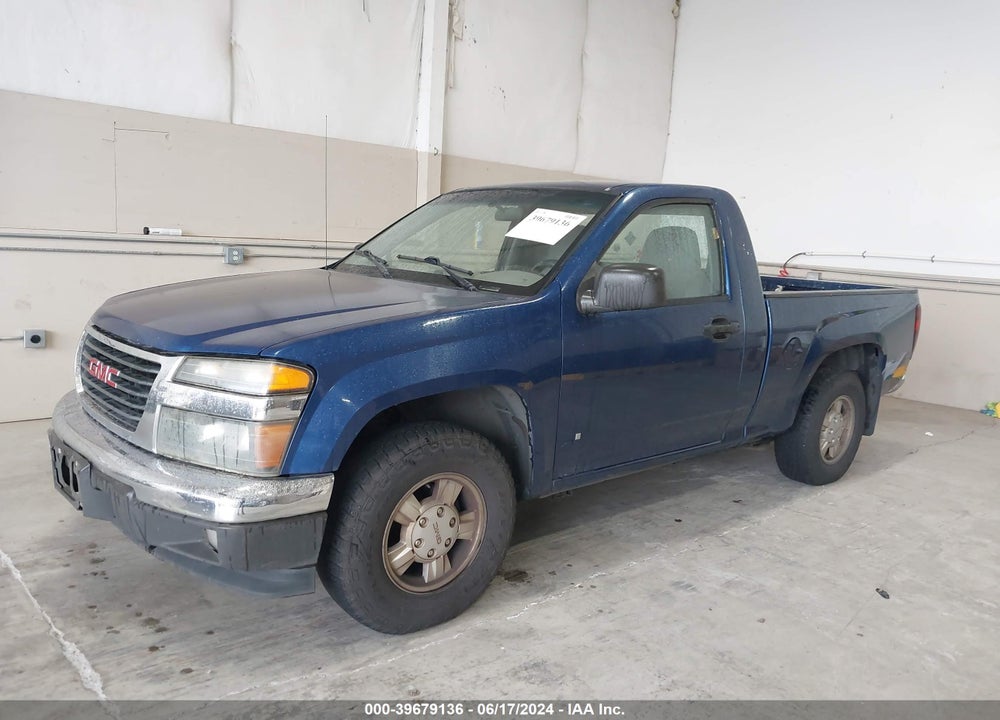 2006 GMC CANYON SL VIN: 1GTCS148X68160717