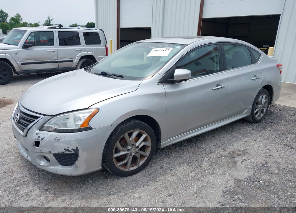 2014 NISSAN SENTRA SR VIN: 3N1AB7AP8EY272430