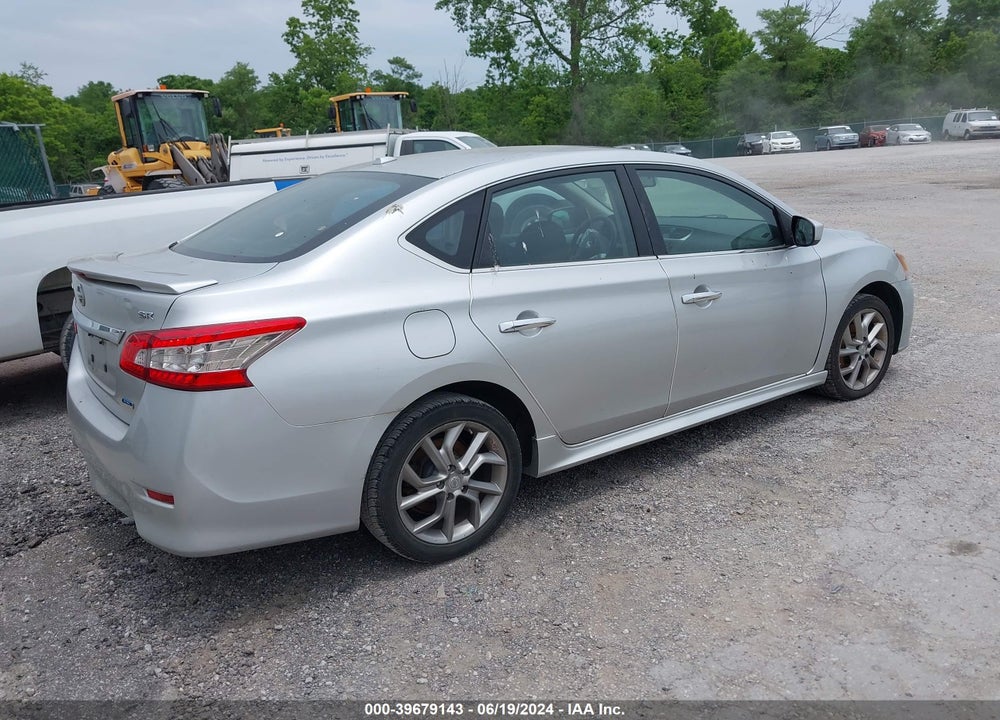 2014 NISSAN SENTRA SR VIN: 3N1AB7AP8EY272430