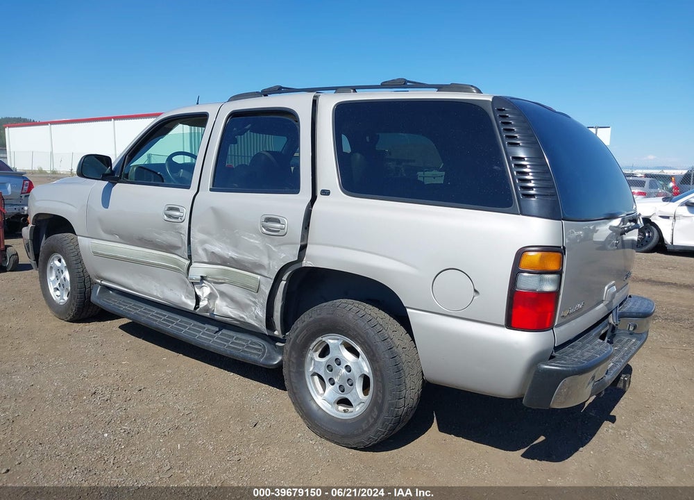 2004 CHEVROLET TAHOE LT VIN: 1GNEK13Z84J309982