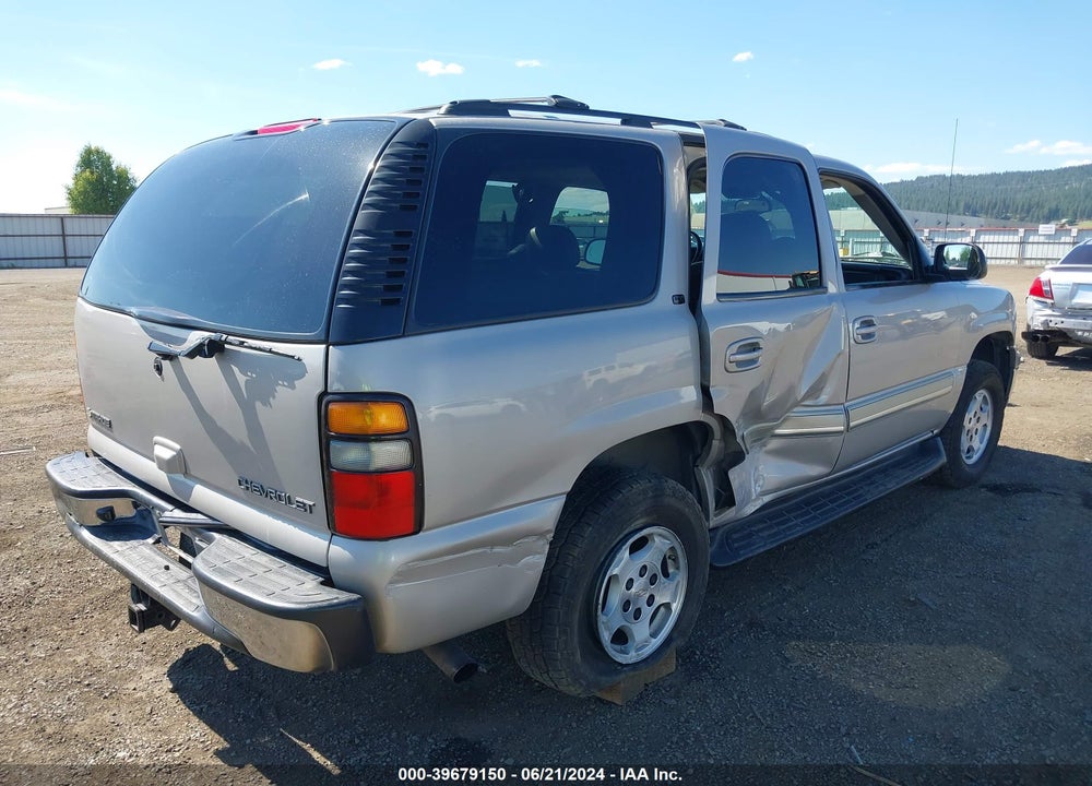 2004 CHEVROLET TAHOE LT VIN: 1GNEK13Z84J309982