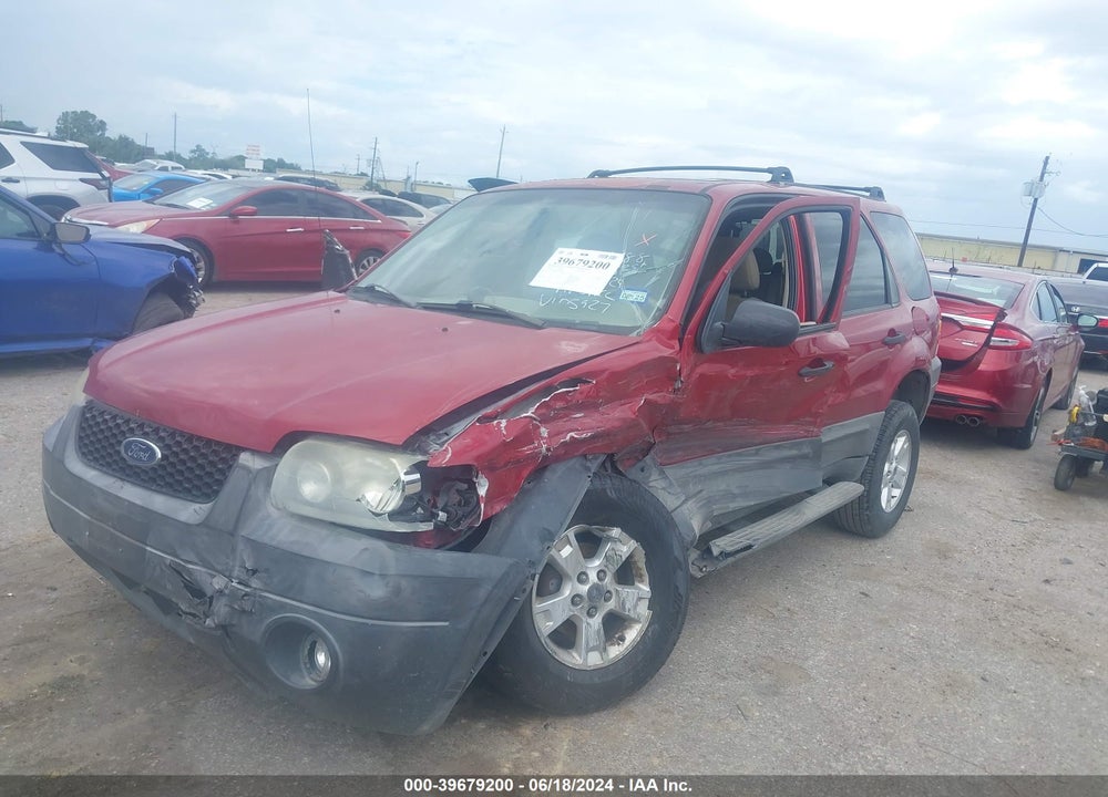2006 FORD ESCAPE VIN: 1FMYU03106KA85927