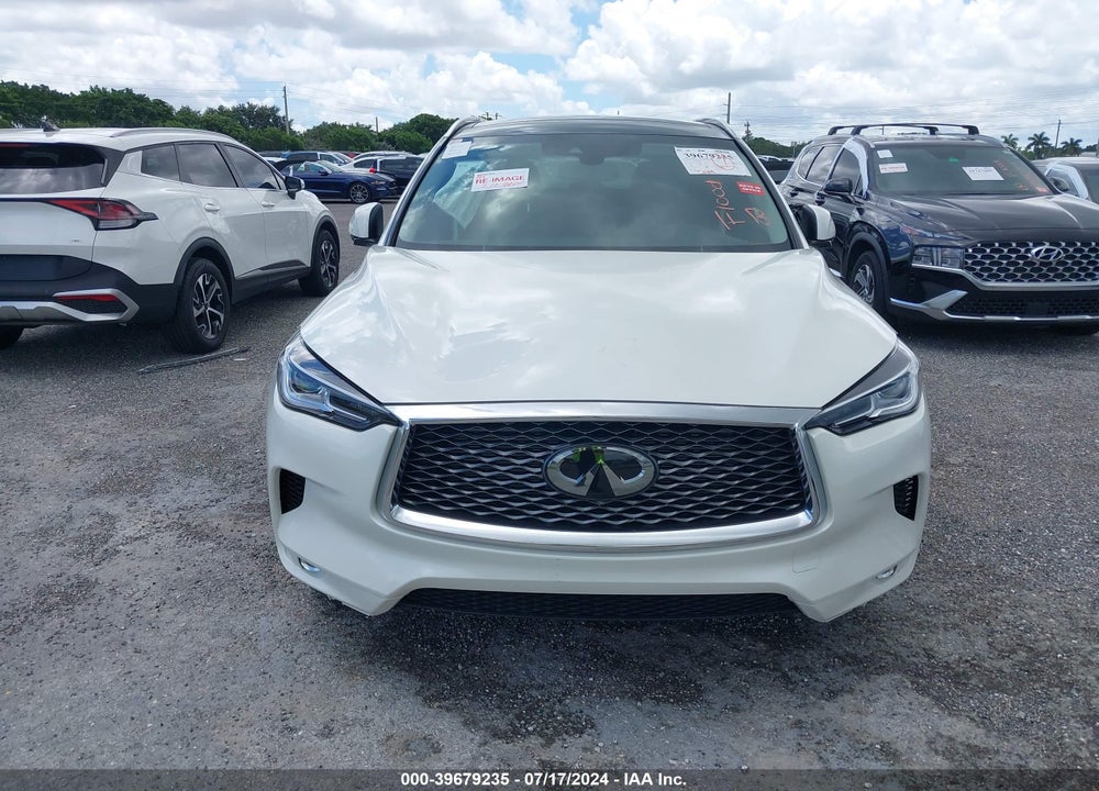2022 INFINITI QX50 LUXE AWD VIN: 3PCAJ5BBXNF120796