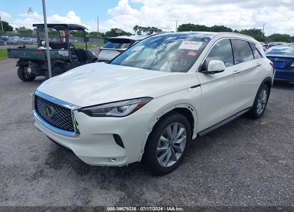 2022 INFINITI QX50 LUXE AWD VIN: 3PCAJ5BBXNF120796
