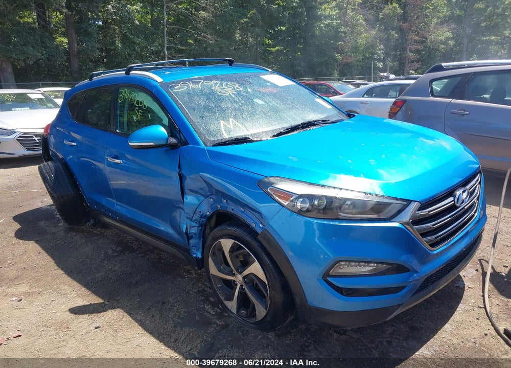 2016 HYUNDAI TUCSON LIMITED VIN: KM8J3CA29GU201634