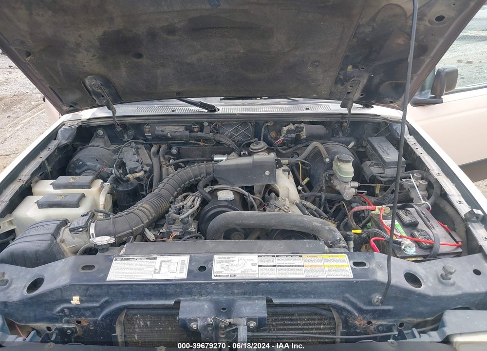 2000 FORD RANGER XL/XLT VIN: 1FTYR10C4YTB30382