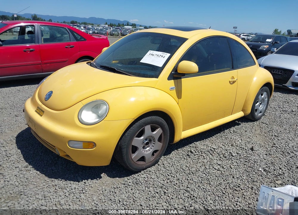 2000 VOLKSWAGEN NEW BEETLE GLS 1.8L TURBO VIN: 3VWCD21C2YM478772