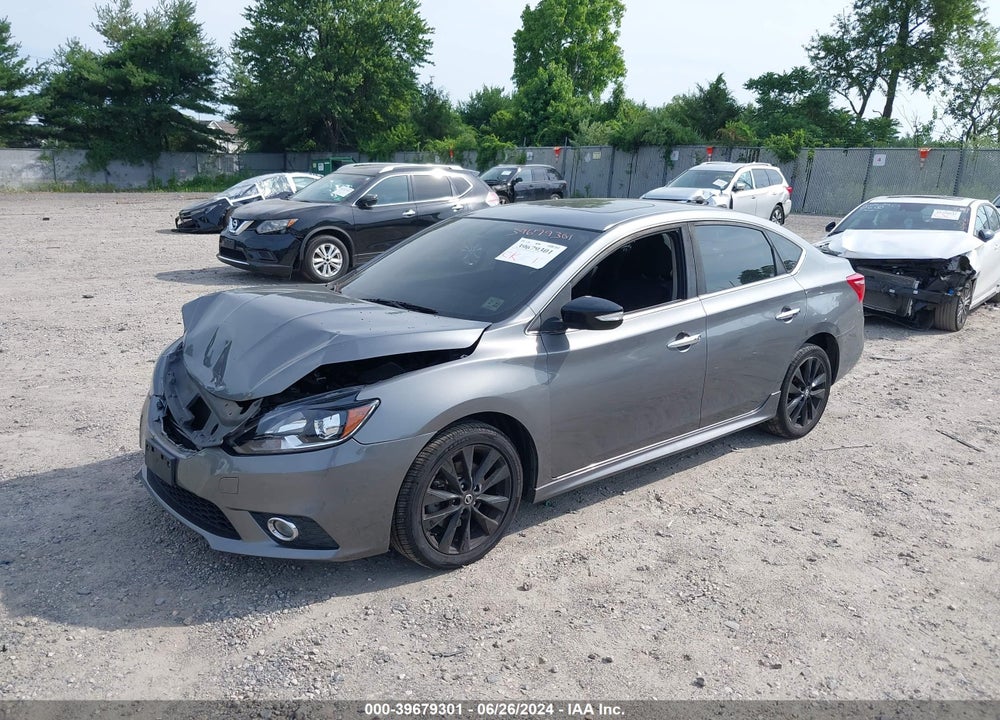 2017 NISSAN SENTRA SR TURBO VIN: 3N1CB7AP8HY274918