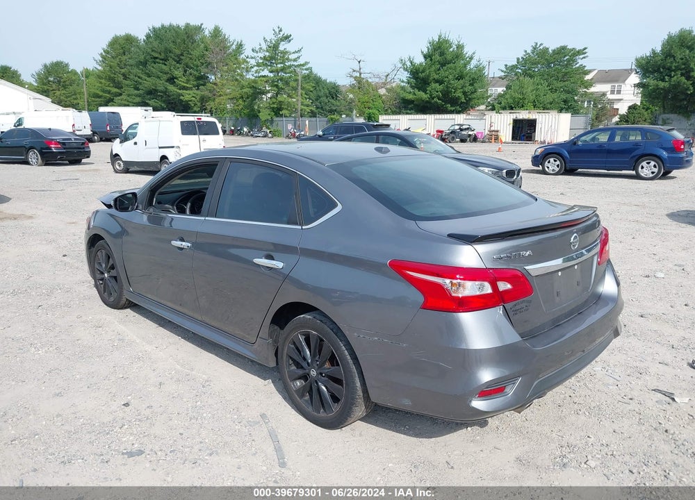 2017 NISSAN SENTRA SR TURBO VIN: 3N1CB7AP8HY274918