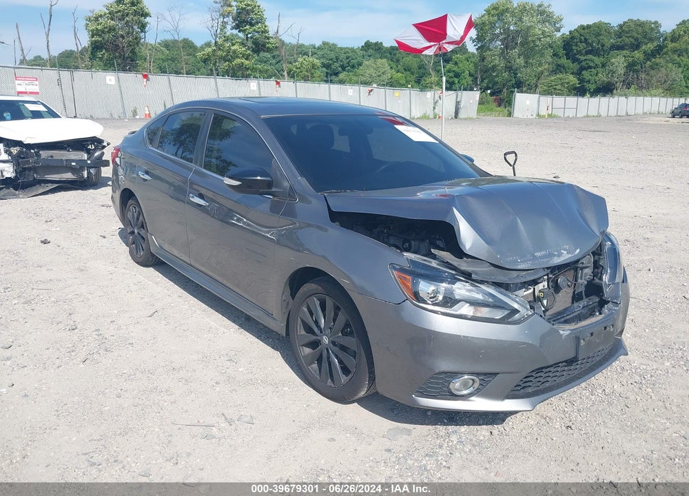 2017 NISSAN SENTRA SR TURBO VIN: 3N1CB7AP8HY274918