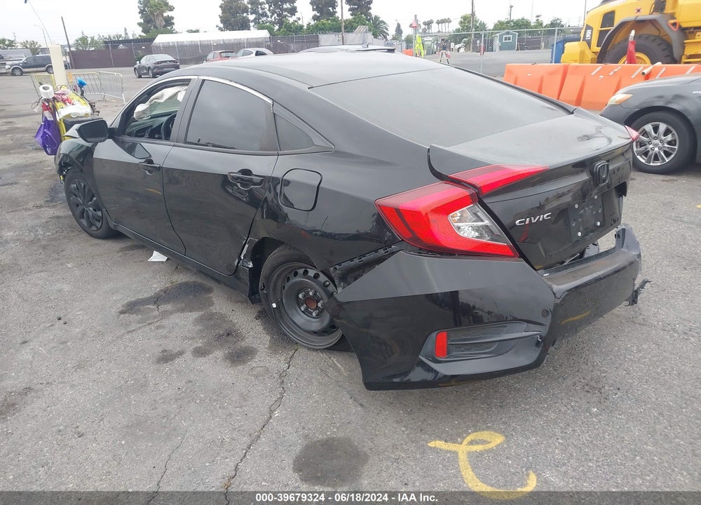 2020 HONDA CIVIC LX VIN: 2HGFC2F67LH588375