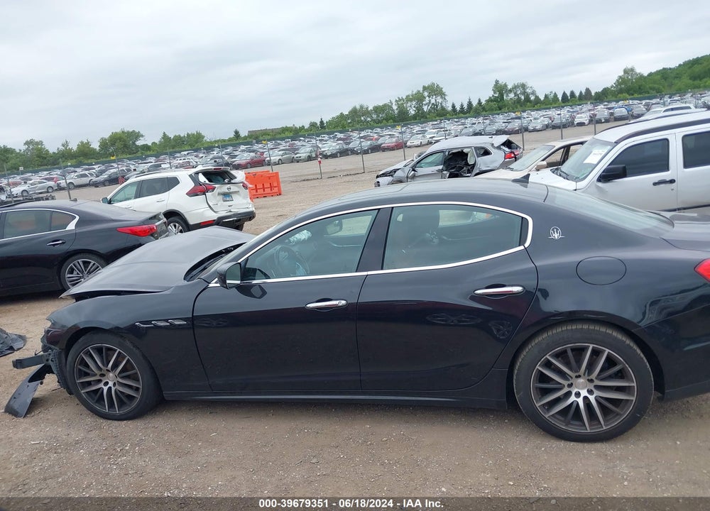 2014 MASERATI GHIBLI VIN: ZAM57XSA4E1103516