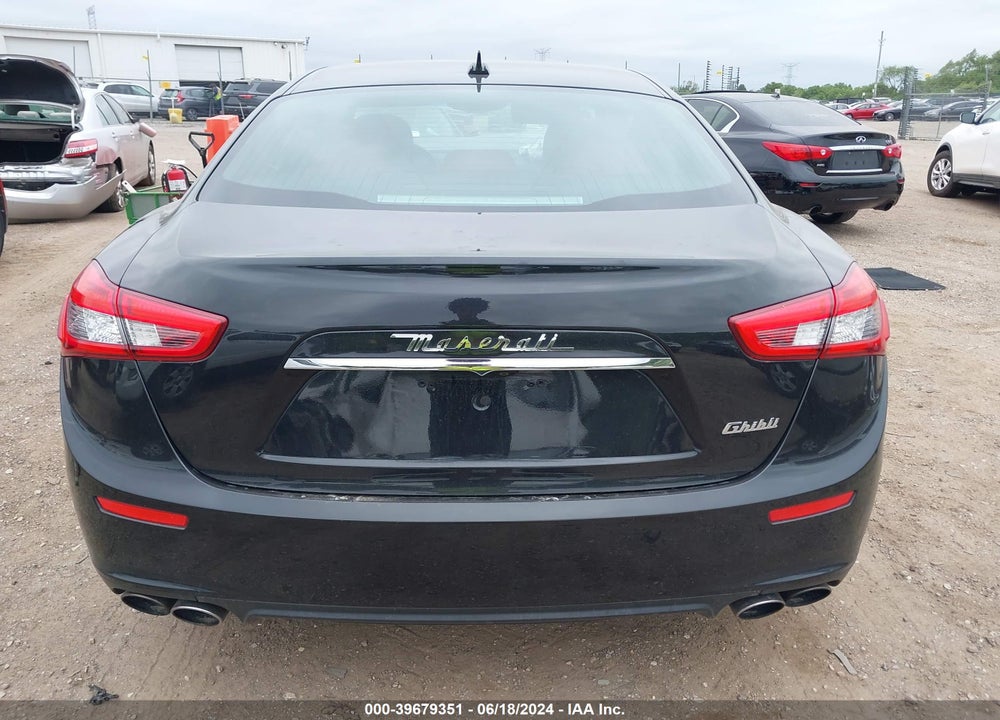 2014 MASERATI GHIBLI VIN: ZAM57XSA4E1103516